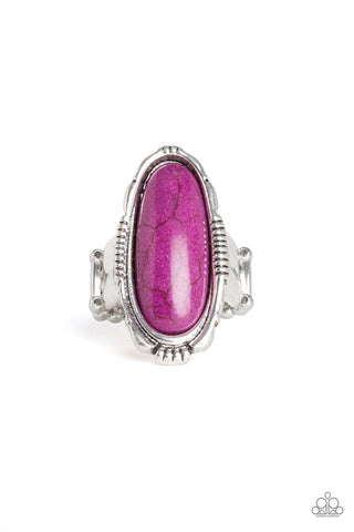 Desert Thirst Purple Paparazzi Ring
