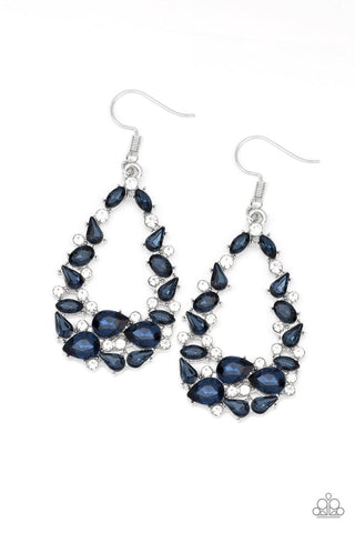To BEDAZZLE, or Not to BEDAZZLE Blue Paparazzi Earrings