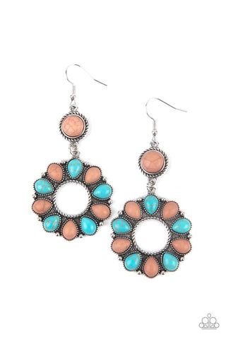 Back at the Ranch Multi Paparazzi Earrings