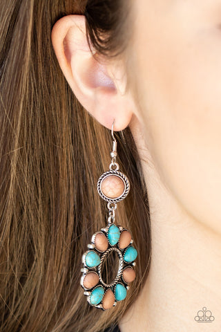 Back at the Ranch Multi Paparazzi Earrings