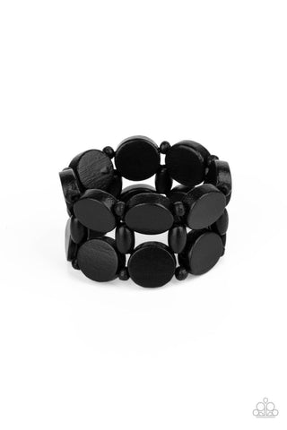 Beach Bravado Black Paparazzi Bracelet