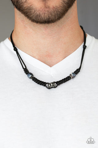 Beach Break Black Paparazzi Necklace