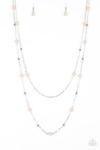 Beach Party Pageant Brown Paparazzi Necklace