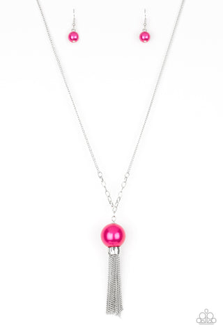 Belle of the BALLROOM Pink Paparazzi Necklace