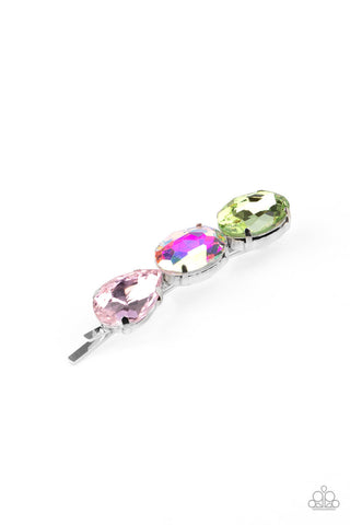 Beyond Bedazzled Multi Pastel Paparazzi Hair Clip