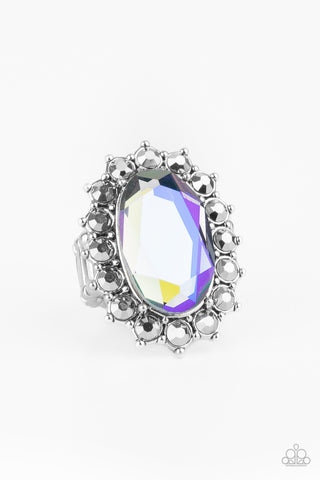 Bling of All Bling Blue Paparazzi Ring