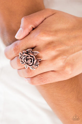 Bouquet Bonanza Copper Paparazzi Ring