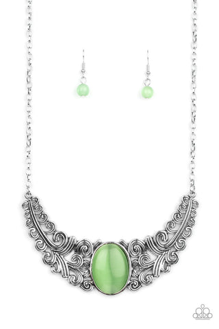 Celestial Eden Green Paparazzi Necklace