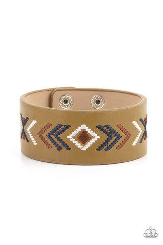Cliff Glyphs Multi Paparazzi Bracelet