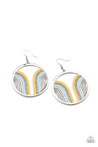 Delightfully Deco Multi Paparazzi Earrings