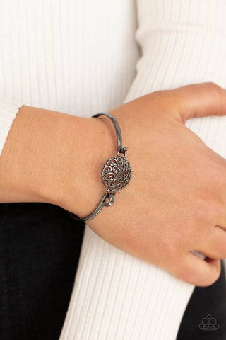 Filigree Fiesta Black Paparazzi Bracelet