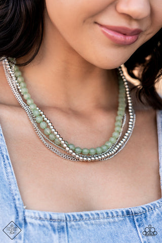 October 2022 Glimpses of Malibu Complete Fashion Fix Set - Green Flower Faith
