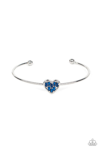 Heart of Ice Blue Paparazzi Bracelet