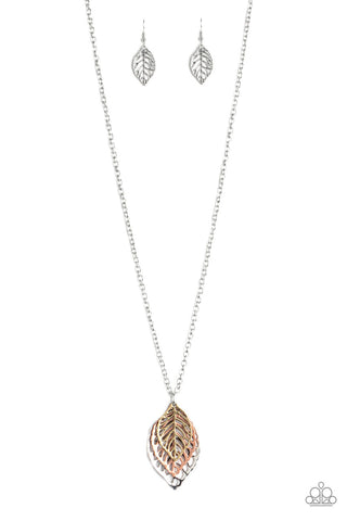 Just Be-LEAF Multi Paparazzi Necklace