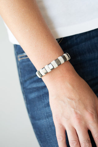 Just Ride Black Paparazzi Bracelet