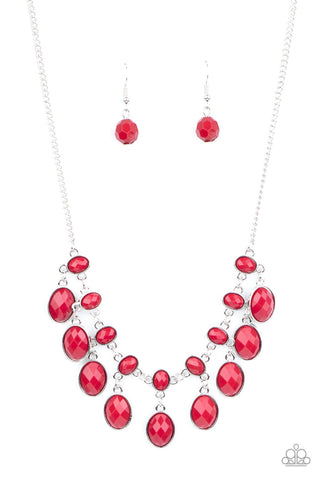 Lady of the POWERHOUSE Red Paparazzi Necklace