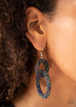 Luck BEAD a Lady Multi Paparazzi Earrings