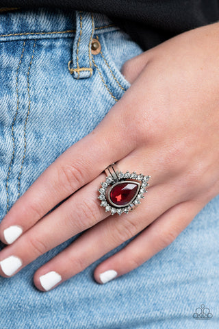 Make Your TRADEMARK Red Paparazzi Ring