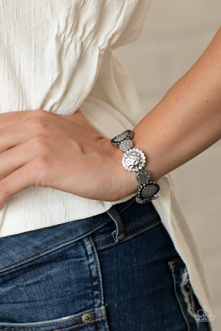 Mixed Up Metro Multi Paparazzi Bracelet