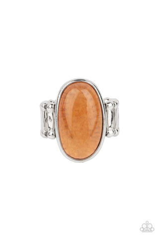 Mystical Mantra Orange Paparazzi Ring