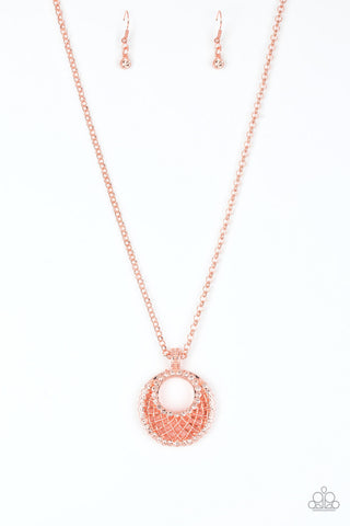 Net Worth Copper Paparazzi Necklace