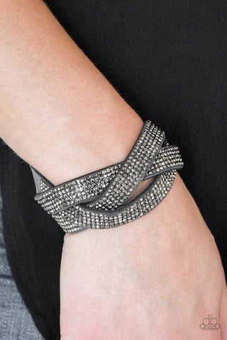 Nice Girls Finish Last Silver Paparazzi Bracelet
