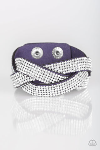Nice Girls Finish Last Blue Paparazzi Bracelet