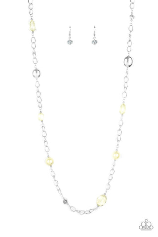 Only for Special Occasions Yellow Paparazzi Necklace