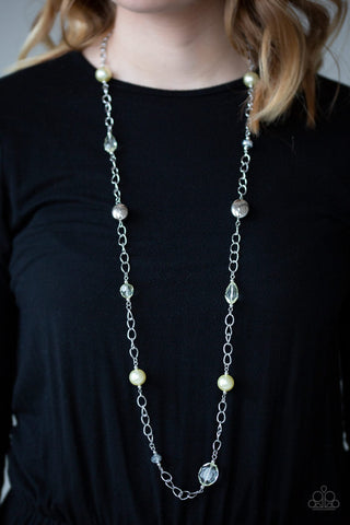 Only for Special Occasions Yellow Paparazzi Necklace