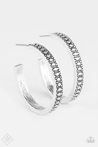 Playfully Peruvian Silver Paparazzi Earrings