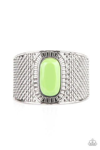 Poshly Pharaoh Green Paparazzi Bracelet