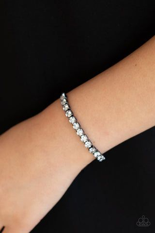 Red Carpet Rival Black Paparazzi Bracelet