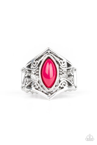 Roamin Rogue Pink Paparazzi Ring