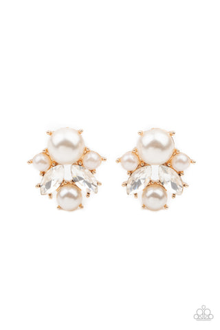 Royal Reverie Gold Paparazzi Earrings