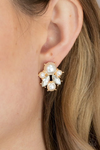 Royal Reverie Gold Paparazzi Earrings