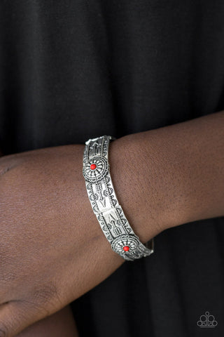 Southern Borders Red Paparazzi Bracelet