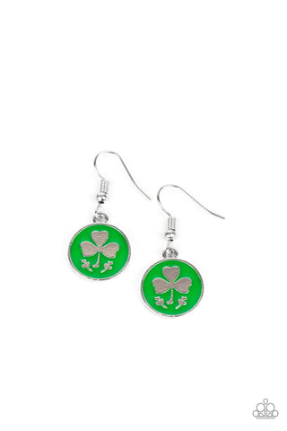 Kids' Starlet Shimmer St. Patrick's Day Fishhook Earring Set
