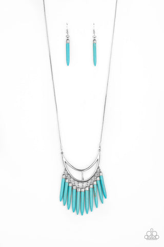 Stone Age A-Lister Blue Paparazzi Necklace