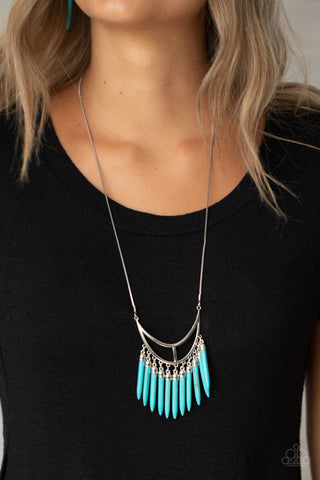 Stone Age A-Lister Blue Paparazzi Necklace