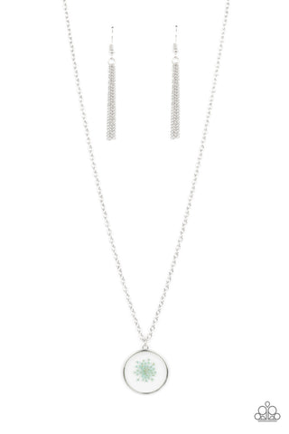 Tea Party Tease Blue Paparazzi Necklace