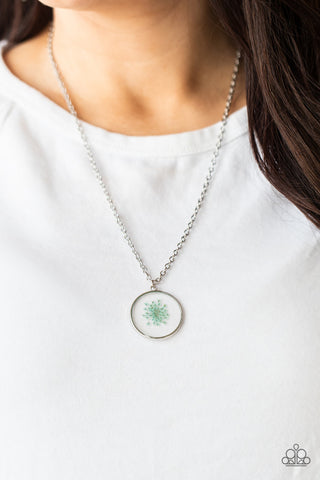 Tea Party Tease Blue Paparazzi Necklace