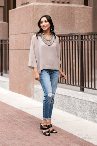 The Liberty 2021 Zi Collection White Paparazzi Necklace