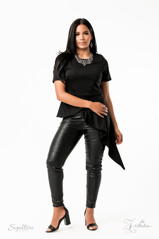 The Tina 2020 Zi Collection Black Necklace