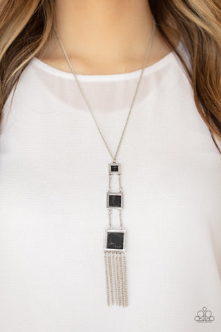This Land is Your Land Black Paparazzi Necklace