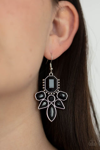Vacay Vixen Black Paparazzi Earrings
