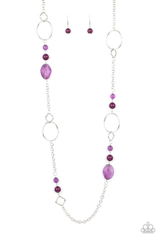 Very Visionary Purple Paparazzi Necklace