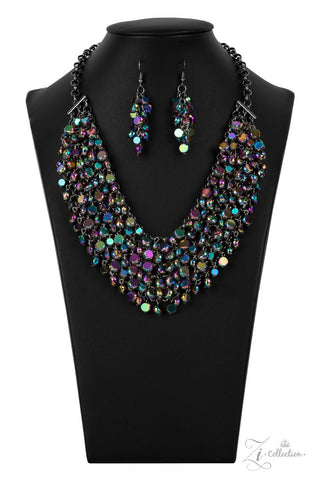 Vivacious 2021 Zi Collection Multi Oil Spill Paparazzi Necklace