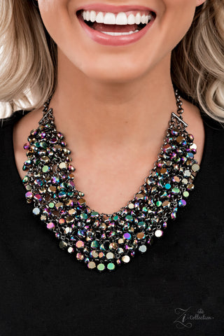 Vivacious 2021 Zi Collection Multi Oil Spill Paparazzi Necklace