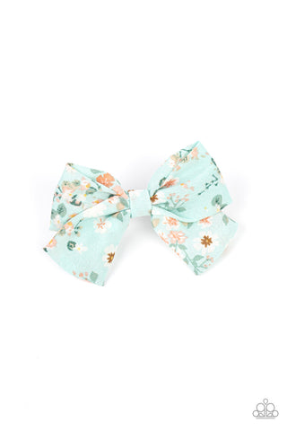 Wide Open Prairies Blue Paparazzi Hair Bow