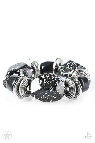 Glaze of Glory Black Paparazzi Bracelet